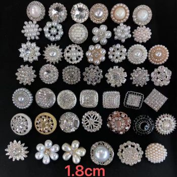 Diamond&Rhinestone pearl buttons 