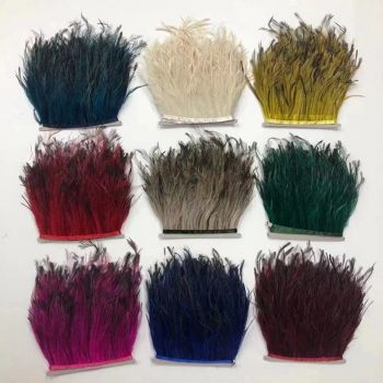 Feather Fringes & Trims
