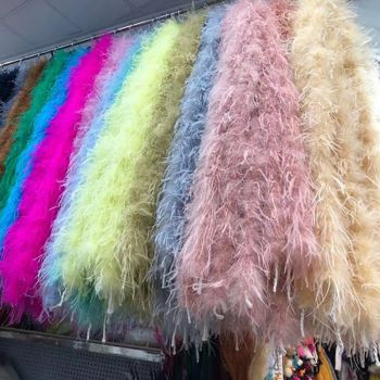 Feather Fringes & Trims