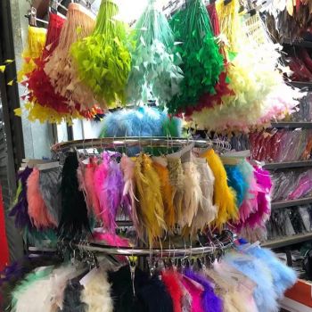 Feather Fringes & Trims