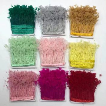 Feather Fringes & Trims