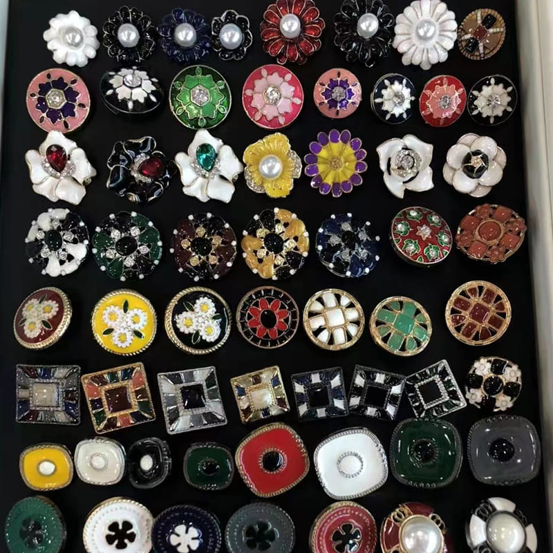 Diamond&Rhinestone pearl buttons 
