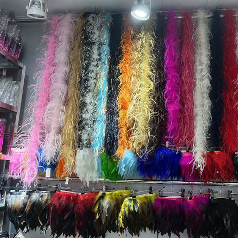 Feather Fringes & Trims